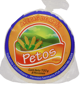 Arepas de Maiz Peto, Petos Arepas Bogotá