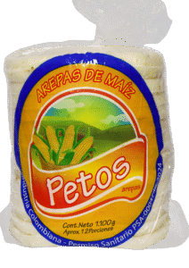 Arepas de Maiz Peto, Petos Arepas Bogotá